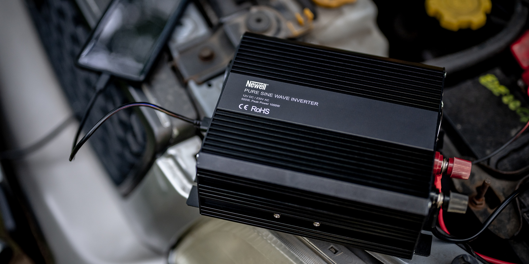 Przetwornica napięcia Newell z czystą sinusoidą - 12 V _ 230 V, 500 W